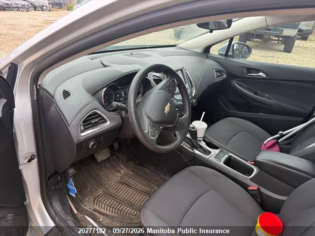 Aukcja sprzedaży 2017 Chevrolet Cruze Lt Turbo, vin: 3G1BE5SM1HS598457, numer aukcji: 20277182