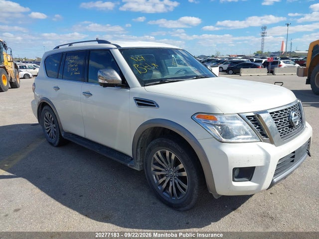 20277183 :رقم المزاد ، JN8AY2NE1J9734760 vin ، 2018 Nissan Armada Platinum مزاد بيع