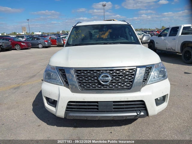 20277183 :رقم المزاد ، JN8AY2NE1J9734760 vin ، 2018 Nissan Armada Platinum مزاد بيع