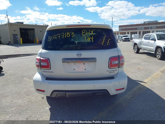 20277183 :رقم المزاد ، JN8AY2NE1J9734760 vin ، 2018 Nissan Armada Platinum مزاد بيع