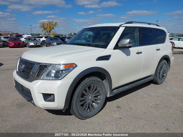 20277183 :رقم المزاد ، JN8AY2NE1J9734760 vin ، 2018 Nissan Armada Platinum مزاد بيع