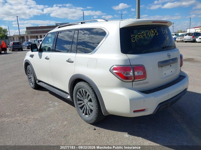 20277183 :رقم المزاد ، JN8AY2NE1J9734760 vin ، 2018 Nissan Armada Platinum مزاد بيع