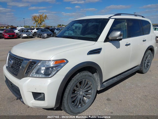 20277183 :رقم المزاد ، JN8AY2NE1J9734760 vin ، 2018 Nissan Armada Platinum مزاد بيع
