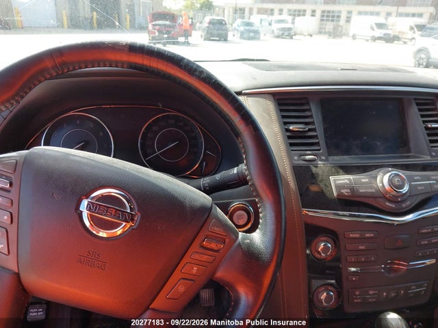 20277183 :رقم المزاد ، JN8AY2NE1J9734760 vin ، 2018 Nissan Armada Platinum مزاد بيع