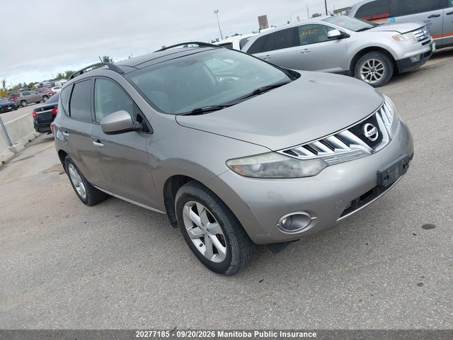 20277185 :رقم المزاد ، JN8AZ1MW1AW111111 vin ، 2010 Nissan Murano Sl مزاد بيع