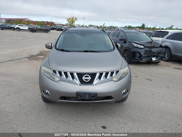 20277185 :رقم المزاد ، JN8AZ1MW1AW111111 vin ، 2010 Nissan Murano Sl مزاد بيع