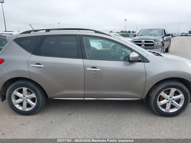 20277185 :رقم المزاد ، JN8AZ1MW1AW111111 vin ، 2010 Nissan Murano Sl مزاد بيع