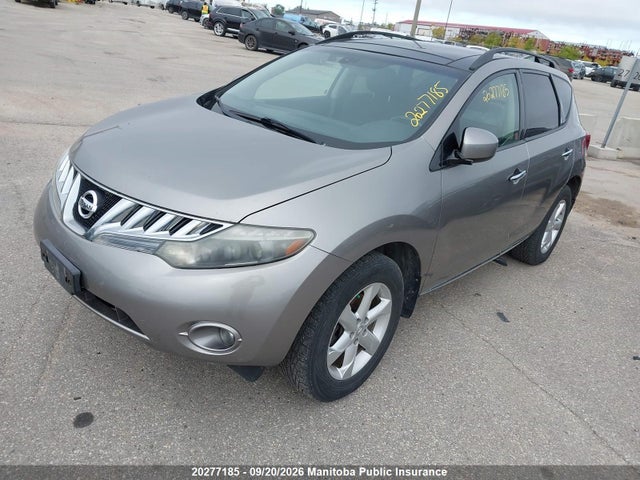 20277185 :رقم المزاد ، JN8AZ1MW1AW111111 vin ، 2010 Nissan Murano Sl مزاد بيع