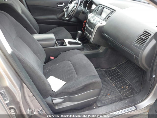 20277185 :رقم المزاد ، JN8AZ1MW1AW111111 vin ، 2010 Nissan Murano Sl مزاد بيع