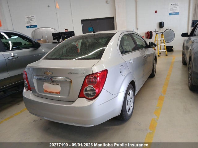 2014 Chevrolet Sonic Lt მანქანა იყიდება აუქციონზე, vin: 1G1JC5EH5E4189194, აუქციონის ნომერი: 20277190
