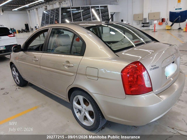 2010 Hyundai Accent Gl მანქანა იყიდება აუქციონზე, vin: KMHCN4BCXAU506325, აუქციონის ნომერი: 20277215