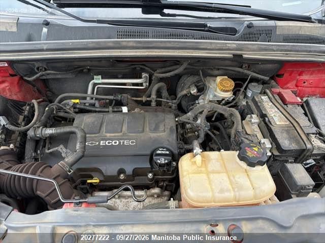20277222 :رقم المزاد ، 3GNCJRSB8FL205453 vin ، 2015 Chevrolet Trax Lt مزاد بيع
