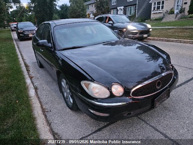 20277239 :رقم المزاد ، 2G4WH587X61169887 vin ، 2006 Buick Allure Cxs مزاد بيع
