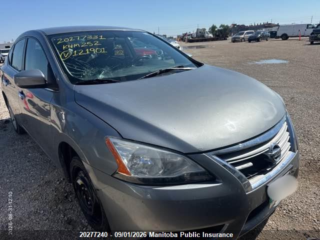 Aukcja sprzedaży 2013 Nissan Sentra 1.8 Sv, vin: 3N1AB7AP6DL787390, numer aukcji: 20277240