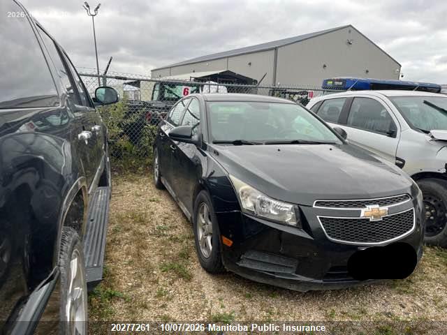 20277261 :رقم المزاد ، 1G1PE5SB3D7272477 vin ، 2013 Chevrolet Cruze Lt Turbo مزاد بيع