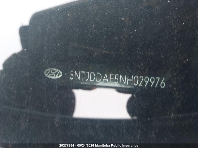 2022 Hyundai Santa Cruz Preferred მანქანა იყიდება აუქციონზე, vin: 5NTJDDAF5NH029976, აუქციონის ნომერი: 20277264