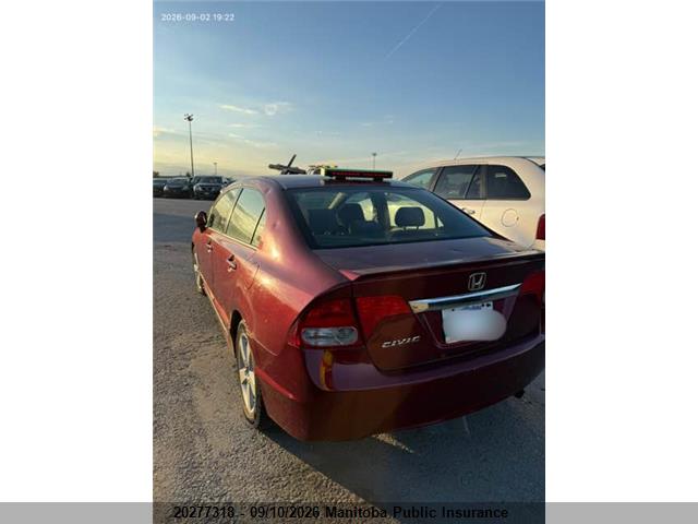 2009 Honda Civic Sport მანქანა იყიდება აუქციონზე, vin: 2HGFA16679H105671, აუქციონის ნომერი: 20277318