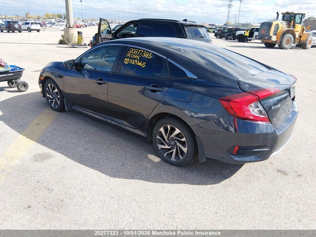 Honda CIVIC EX 2019 2HGFC2F76KH029665 Image 3