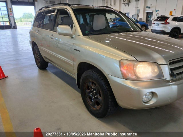 Продаж на аукціоні авто 2003 Toyota Highlander V6, vin: JTEHF21AX30121901, номер лоту: 20277331