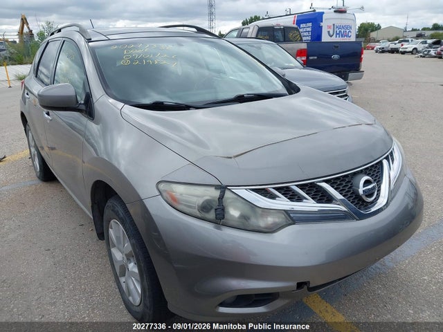 Auction sale of the 2012 Nissan Murano Sv, vin: JN8AZ1MW7CW214827, lot number: 20277336