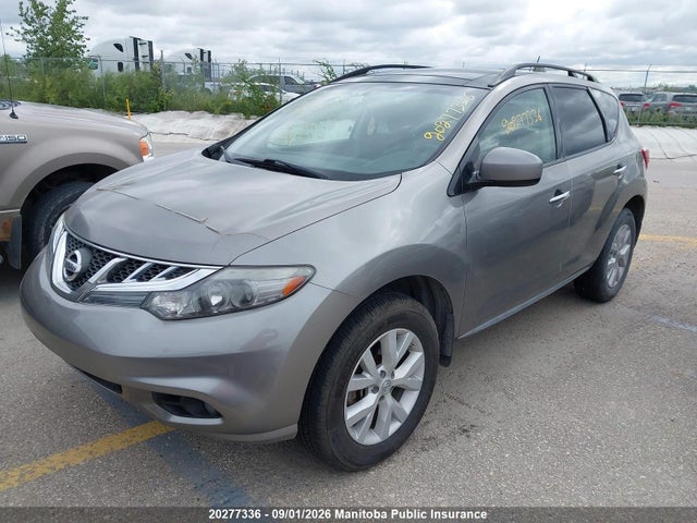 Auction sale of the 2012 Nissan Murano Sv, vin: JN8AZ1MW7CW214827, lot number: 20277336