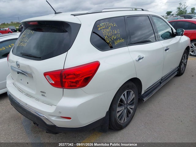 Продаж на аукціоні авто 2017 Nissan Pathfinder Sl, vin: 5N1DR2MM3HC689201, номер лоту: 20277342