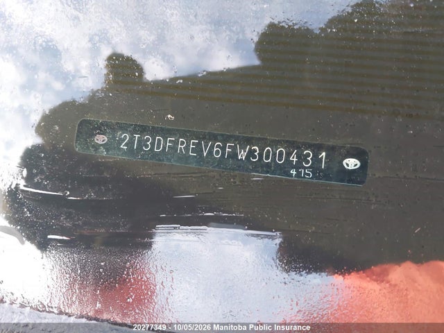 Toyota Rav4 Limited 2015 2T3DFREV6FW300431 Image 9