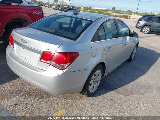 20277351 :رقم المزاد ، 1G1PC5SB2F7293877 vin ، 2015 Chevrolet Cruze Lt Turbo مزاد بيع