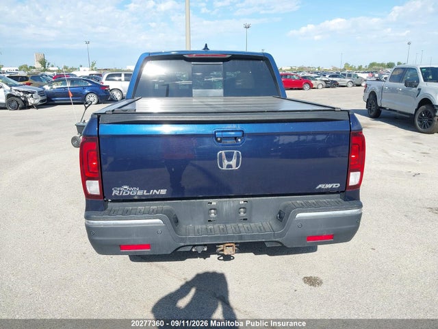 5FPYK3F77JB502520 Honda Ridgeline Touring