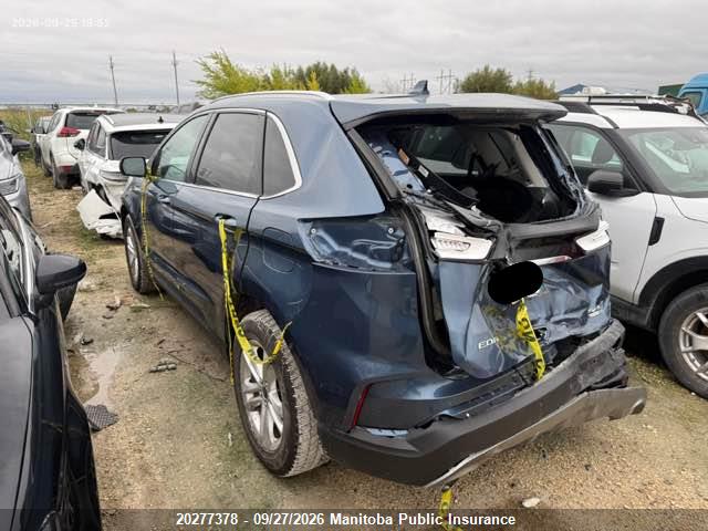 Ford EDGE SEL 2019 2FMPK4J99KBB82727 Image 3