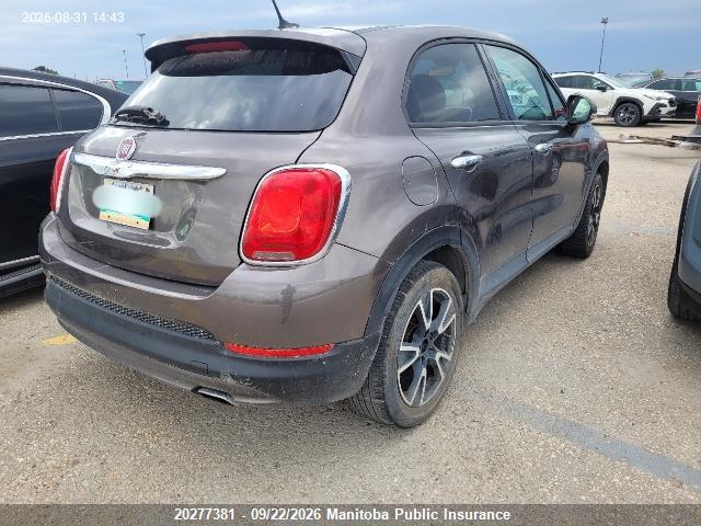 20277381 :رقم المزاد ، ZFBCFXBT2GP462589 vin ، 2016 Fiat 500x Pop مزاد بيع