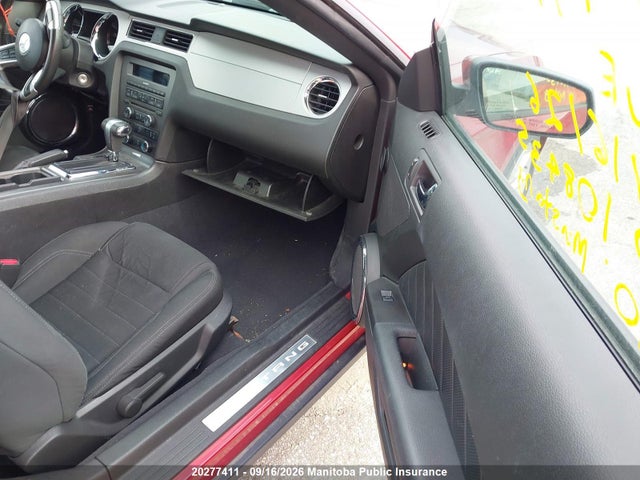 Aukcja sprzedaży 2010 Ford Mustang, vin: 1ZVBP8AN5A5108435, numer aukcji: 20277411