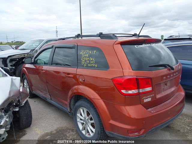 Продажа на аукционе авто 2013 Dodge Journey Sxt, vin: 3C4PDCCG1DT694705, номер лота: 20277418