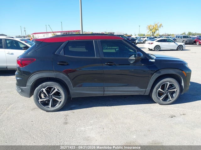 20277423 :رقم المزاد ، KL79MUSL1NB044799 vin ، 2022 Chevrolet Trailblazer Rs Turbo مزاد بيع