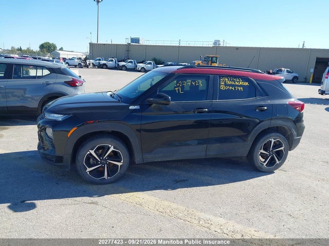 20277423 :رقم المزاد ، KL79MUSL1NB044799 vin ، 2022 Chevrolet Trailblazer Rs Turbo مزاد بيع