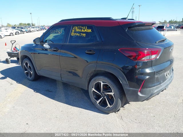 20277423 :رقم المزاد ، KL79MUSL1NB044799 vin ، 2022 Chevrolet Trailblazer Rs Turbo مزاد بيع