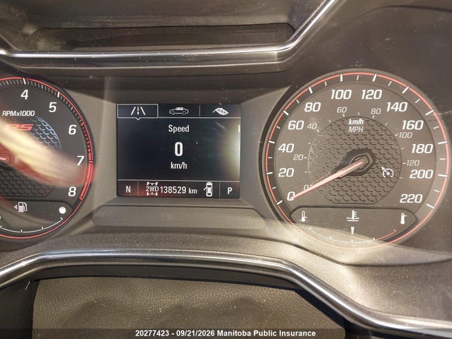 20277423 :رقم المزاد ، KL79MUSL1NB044799 vin ، 2022 Chevrolet Trailblazer Rs Turbo مزاد بيع