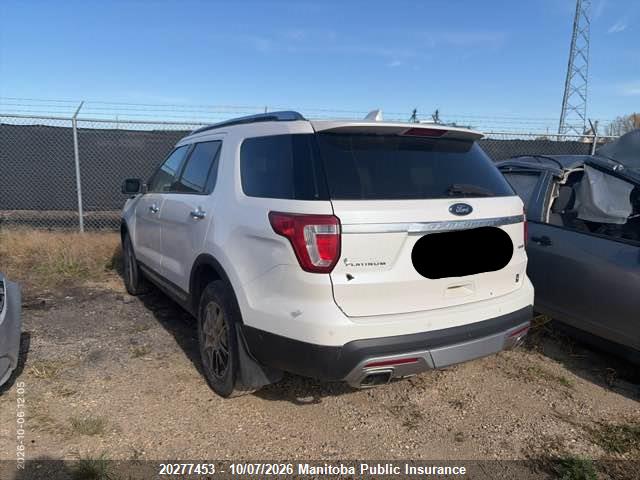 Ford Explorer Platinum Ecoboost 2017 1FM5K8HT7HGA05367 Image 3