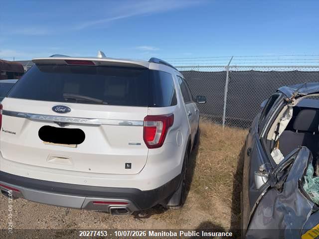 Ford Explorer Platinum Ecoboost 2017 1FM5K8HT7HGA05367 Image 4