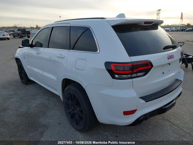 Продаж на аукціоні авто 2015 Jeep Grand Cherokee Srt, vin: 1C4RJFDJ9FC702044, номер лоту: 20277455