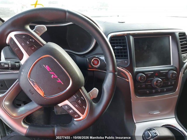 Продаж на аукціоні авто 2015 Jeep Grand Cherokee Srt, vin: 1C4RJFDJ9FC702044, номер лоту: 20277455