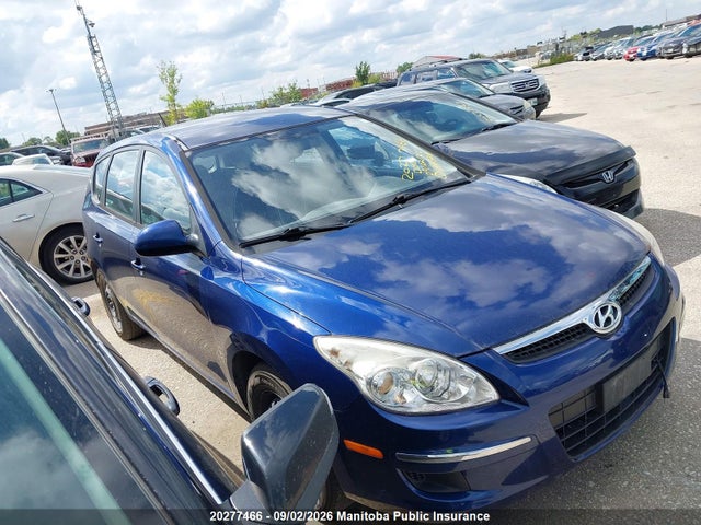 2012 Hyundai Elantra Touring Gl მანქანა იყიდება აუქციონზე, vin: KMHDB8AE5CU154328, აუქციონის ნომერი: 20277466