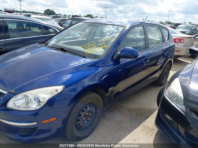 2012 Hyundai Elantra Touring Gl მანქანა იყიდება აუქციონზე, vin: KMHDB8AE5CU154328, აუქციონის ნომერი: 20277466