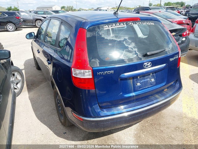 2012 Hyundai Elantra Touring Gl მანქანა იყიდება აუქციონზე, vin: KMHDB8AE5CU154328, აუქციონის ნომერი: 20277466