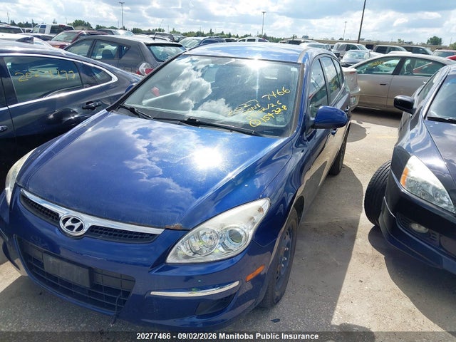 2012 Hyundai Elantra Touring Gl მანქანა იყიდება აუქციონზე, vin: KMHDB8AE5CU154328, აუქციონის ნომერი: 20277466