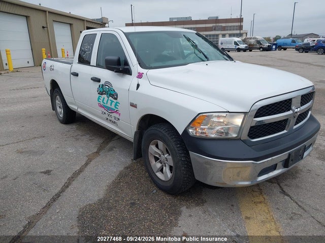20277468 :رقم المزاد ، 1C6RR7FT4JS216504 vin ، 2018 Dodge Ram 1500 St Quad Cab مزاد بيع