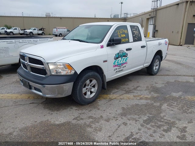 Aukcja sprzedaży 2018 Dodge Ram 1500 St Quad Cab, vin: 1C6RR7FT4JS216504, numer aukcji: 20277468