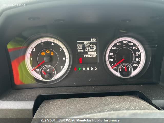 Aukcja sprzedaży 2013 Dodge Ram 1500 St Quad Cab, vin: 1C6RR7FP4DS535540, numer aukcji: 20277500