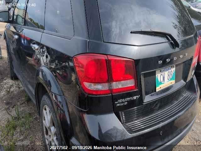20277502 :رقم المزاد ، 3C4PDDFG3FT688781 vin ، 2015 Dodge Journey R/t مزاد بيع