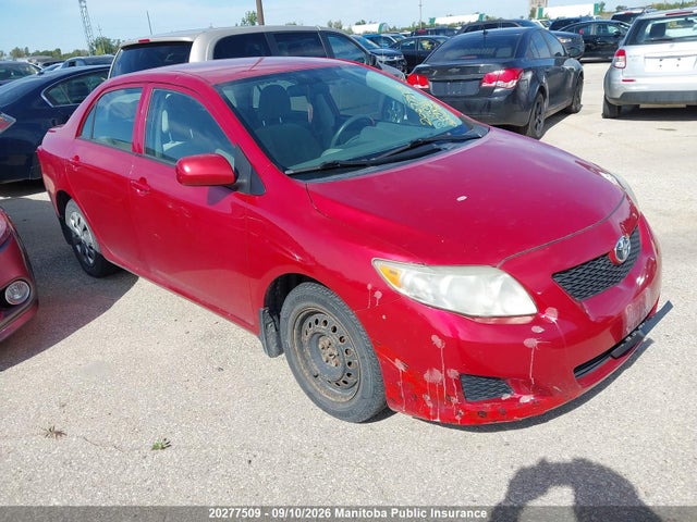 20277509 :رقم المزاد ، 2T1BU40E39C021864 vin ، 2009 Toyota Corolla مزاد بيع